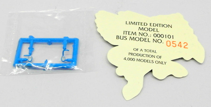 ABC 1/76 Scale Model 000101 - Leyland 1974 Rear Engined Hong Kong Jumbo Bus R10